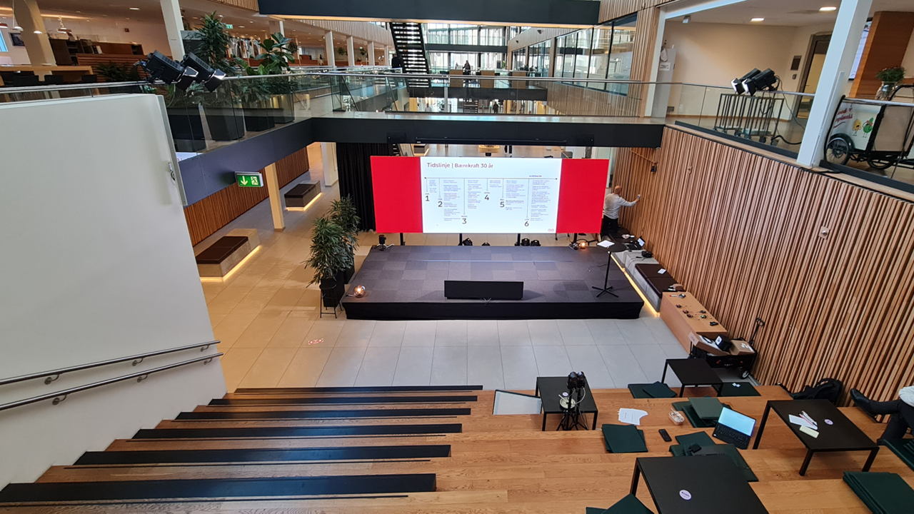 Broadcast Studio Storebrand